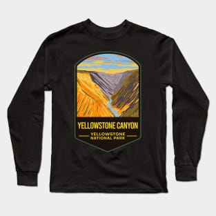 Yellowstone Canyon Yellowstone National Park Long Sleeve T-Shirt